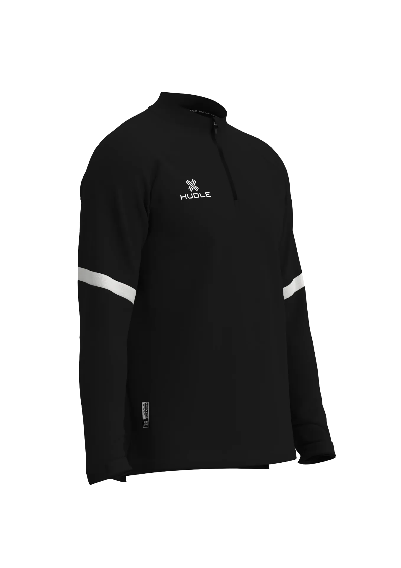 Rafiki 1/4 Zip Training Top Black (Adult S)